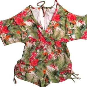 NWT Gianni Bini Tangerine Dream Romper